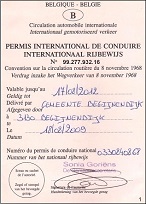 internationaal rijbewijs
